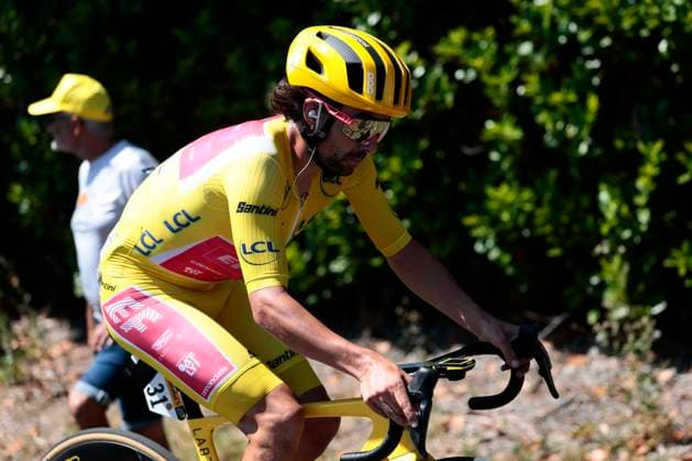 Tour de France 2025 Stage 11 TOULOUSE, FRANCE - JULY 16 : Healy Ben (IRL) of EF Education - EasyPost in action pictured during stage 11 of the 112th edition of Tour de France an UCI World Tour 2.UWT cycling road race stage for Men Elite of 154 km with start in Toulouse and finish in Toulouse on July 16, 2025 in Toulouse, France, 16 07 2025 ( Motordriver Kenny Verfaillie - Toulouse France  Copyright: xLucaxBettinix