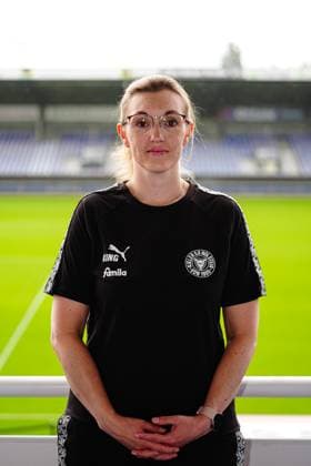 Melanie Koehn; Holstein Kiel Physiotherapeutin GER, Holstein Kiel, 2. Bundesliga, Portraettermin 2025 2026 GER, Holstein Kiel, 2. Bundesliga, Portraettermin 2025 2026 Kiel Copyright: xEibner-Pressefoto MarcelxvonxFehrnx EP_MFN