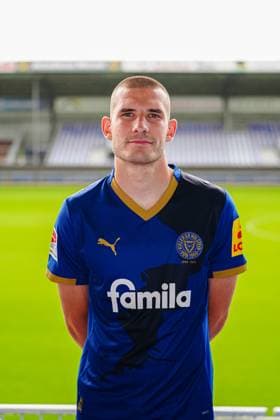 David Zec; Holstein Kiel 26 GER, Holstein Kiel, 2. Bundesliga, Portraettermin 2025 2026 GER, Holstein Kiel, 2. Bundesliga, Portraettermin 2025 2026 Kiel Copyright: xEibner-Pressefoto MarcelxvonxFehrnx EP_MFN