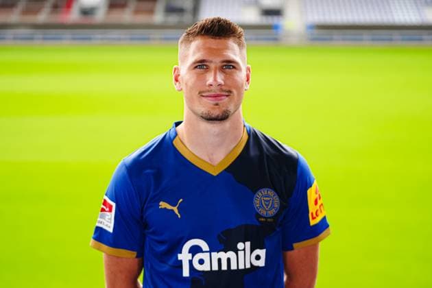 Marcus Mueller; Holstein Kiel 25 GER, Holstein Kiel, 2. Bundesliga, Portraettermin 2025 2026 GER, Holstein Kiel, 2. Bundesliga, Portraettermin 2025 2026 Kiel Copyright: xEibner-Pressefoto MarcelxvonxFehrnx EP_MFN