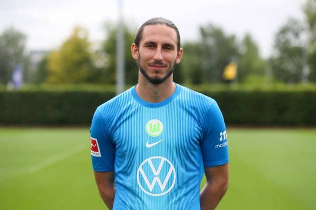 VfL Wolfsburg Fototermin Wolfsburg, 16.07.2025, Torwart Kamil Grabara; VfL Wolfsburg, 1. Bundesliga, Porträttermin 2025 2026 Wolfsburg