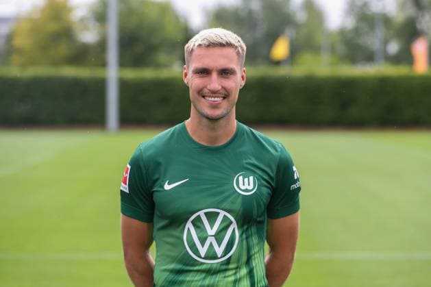 VfL Wolfsburg Fototermin Wolfsburg, 16.07.2025, Kilian Fischer; VfL Wolfsburg, 1. Bundesliga, Porträttermin 2025 2026 Wolfsburg