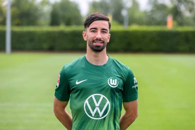VfL Wolfsburg Fototermin Wolfsburg, 16.07.2025, Mohammed Amoura; VfL Wolfsburg, 1. Bundesliga, Porträttermin 2025 2026 Wolfsburg