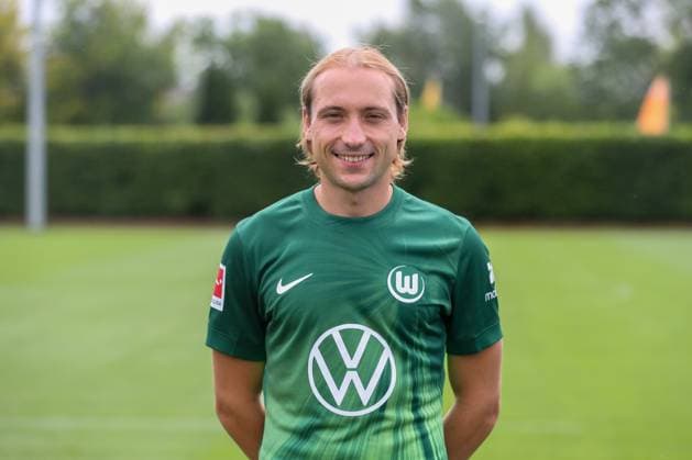 VfL Wolfsburg Fototermin Wolfsburg, 16.07.2025, Lovro Majer; VfL Wolfsburg, 1. Bundesliga, Porträttermin 2025 2026 Wolfsburg