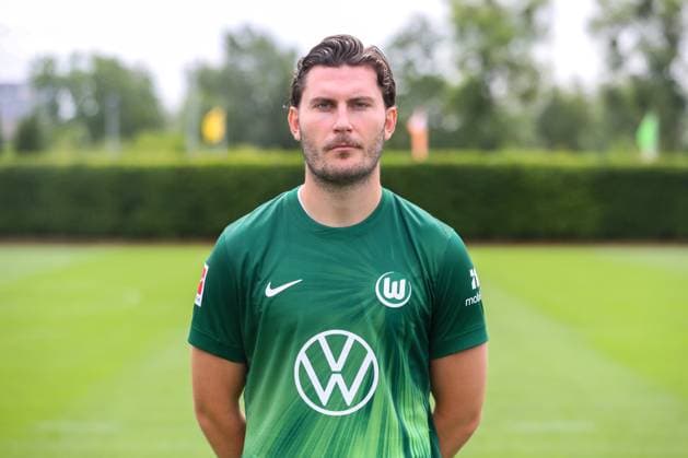 VfL Wolfsburg Fototermin Wolfsburg, 16.07.2025, Jonas Wind; VfL Wolfsburg, 1. Bundesliga, Porträttermin 2025 2026 Wolfsburg