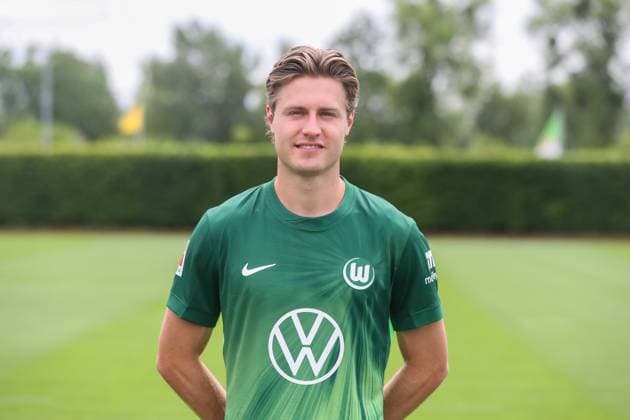 VfL Wolfsburg Fototermin Wolfsburg, 16.07.2025, Mattias Svanberg; VfL Wolfsburg, 1. Bundesliga, Porträttermin 2025 2026 Wolfsburg