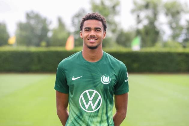 VfL Wolfsburg Fototermin Wolfsburg, 16.07.2025, David Odogu; VfL Wolfsburg, 1. Bundesliga, Porträttermin 2025 2026 Wolfsburg
