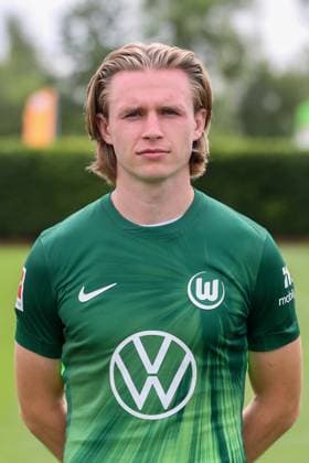 VfL Wolfsburg Fototermin Wolfsburg, 16.07.2025, Patrick Wimmer; VfL Wolfsburg, 1. Bundesliga, Porträttermin 2025 2026 Wolfsburg *** VfL Wolfsburg Photo appointment Wolfsburg, 16 07 2025, Patrick Wimmer VfL Wolfsburg, 1 Bundesliga, Portrait appointment 2025 2026 Wolfsburg