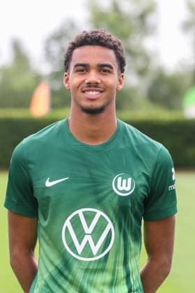 VfL Wolfsburg Fototermin Wolfsburg, 16.07.2025, David Odogu; VfL Wolfsburg, 1. Bundesliga, Porträttermin 2025 2026 Wolfsburg