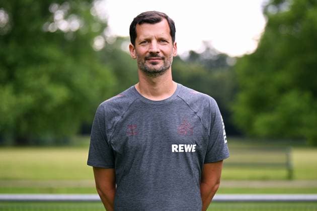Physiotherapeut Daniel Schütz; 1. FC Köln; 1.BL, Porträttermin 2025 2026
