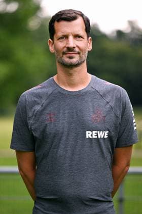Physiotherapeut Daniel Schütz; 1. FC Köln; 1.BL, Porträttermin 2025 2026