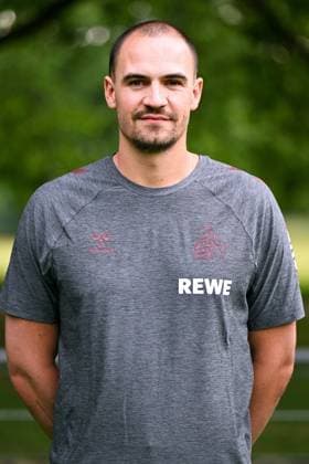 Co-Trainer Hannes Dold; 1. FC Köln; 1.BL, Porträttermin 2025 2026