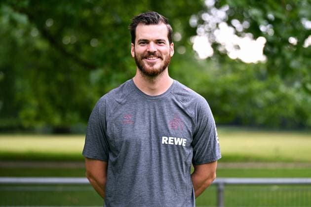 Athletiktrainer Max Weuthen; 1. FC Köln; 1.BL, Porträttermin 2025 2026