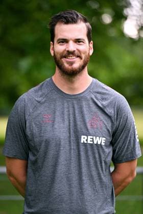Athletiktrainer Max Weuthen; 1. FC Köln; 1.BL, Porträttermin 2025 2026
