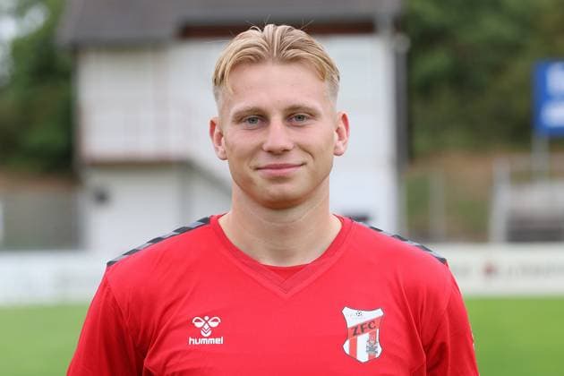 Fußball, RL Nordost, ZFC Meuselwitz, Porträttermin 2025 2026 Männer Fußball Fussball Saison 2025 26 16.07.2025 Bluechip Arena Meuselwitz ZFC Meuselwitz - Portrait Felix Rehder Meuselwitz Thueringen Germany