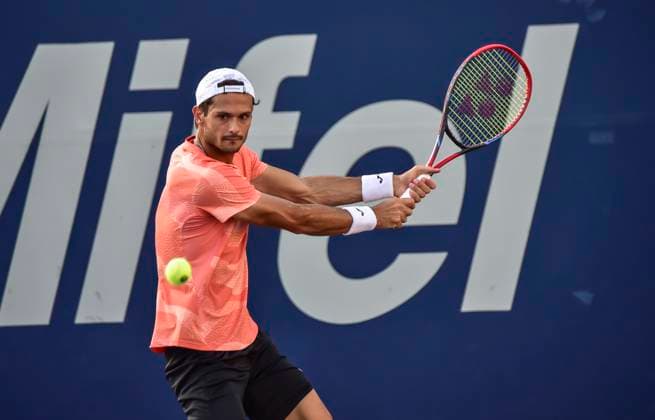 LOS CABOS TENNIS OPEN 2025 LOS CABOS TENNIS OPEN 2025 HALYS VS FICOVICH 16072025 LOS CABOS, BAJA CALIFORNIA, MEXICO. Photo of Juan Pablo Ficovich of Argentina, during singles game of Los Cabos Tennis Open 2025 held at the Grand Stand of the Cabo Sports Complex of Los Cabos, Baja California, Mexico. Foto de Juan Pablo Ficovich de Argentina, durante juego de singles en Los Cabos Tennis Open 2025 celebrado en el Grand Stand del Cabo Sports Complex de Los Cabos, Baja California, Mexico. PHOTO BY IMAGENSHOP AGENCIA FOTOGRAFICA LOS CABOS BAJA CALIFORNIA MEXICO Copyright: xIMAGENSHOPxAGENCIAxFOTOGRAFICAx