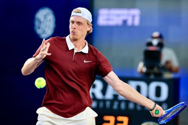 LOS CABOS TENNIS OPEN 2025 LOS CABOS TENNIS OPEN 2025 NANDA VS SHAPOVALOV 16072025 LOS CABOS, BAJA CALIFORNIA, MEXICO. Photo of Denis Shapovalov of Canada during singles game of Los Cabos Tennis Open 2025 held at the Mextenis Stadium of the Cabo Sports Complex of Los Cabos, Baja California, Mexico. Foto de Denis Shapovalov de Canada, durante juego de singles en Los Cabos Tennis Open 2025 celebrado en el Estadio Mextenis del Cabo Sports Complex de Los Cabos, Baja California, Mexico. PHOTO BY IMAGENSHOP AGENCIA FOTOGRAFICA LOS CABOS BAJA CALIFORNIA MEXICO Copyright: xIMAGENSHOPxAGENCIAxFOTOGRAFICAx