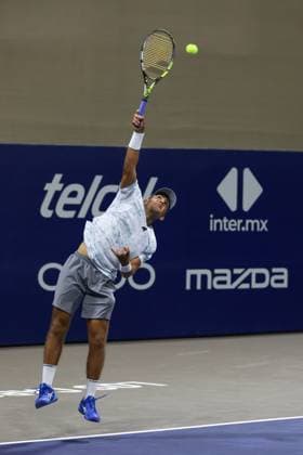 LOS CABOS TENNIS OPEN 2025 LOS CABOS TENNIS OPEN 2025 ALVAREZ VS KOVACEVIC 16072025 LOS CABOS, BAJA CALIFORNIA, MEXICO. Photo of Luis Carlos Alvarez of Mexico, during singles game of Los Cabos Tennis Open 2025 held at the Grand Stand of the Cabo Sports Complex of Los Cabos, Baja California, Mexico. Foto Luis Carlos Alvarez de Mexico, durante juego de singles en Los Cabos Tennis Open 2025 celebrado en el Grand Stand 1 del Cabo Sports Complex de Los Cabos, Baja California, Mexico. PHOTO BY IMAGENSHOP AGENCIA FOTOGRAFICA LOS CABOS BAJA CALIFORNIA MEXICO Copyright: xIMAGENSHOPxAGENCIAxFOTOGRAFICAx