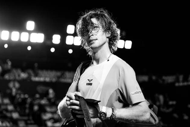 LOS CABOS TENNIS OPEN 2025 LOS CABOS TENNIS OPEN 2025 RUBLEV VS HERNANDEZ 16072025 LOS CABOS, BAJA CALIFORNIA, MEXICO. Photo of Andrey Rublev of Russia, during singles game of Los Cabos Tennis Open 2025 held at the Estadio Mextenis of the Cabo Sports Complex of Los Cabos, Baja California, Mexico. Foto Andrey Rublev de Rusia, durante juego de singles en Los Cabos Tennis Open 2025 celebrado en el Estadio Mextenis del Cabo Sports Complex de Los Cabos, Baja California, Mexico. PHOTO BY IMAGENSHOP AGENCIA FOTOGRAFICA LOS CABOS BAJA CALIFORNIA MEXICO Copyright: xIMAGENSHOPxAGENCIAxFOTOGRAFICAx