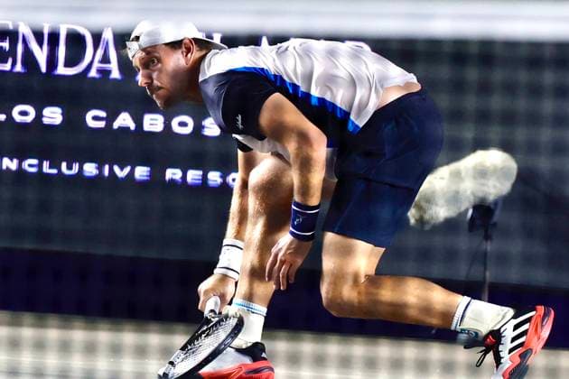 LOS CABOS TENNIS OPEN 2025 LOS CABOS TENNIS OPEN 2025 DUCKWORTH VS FOKINA 16072025 LOS CABOS, BAJA CALIFORNIA, MEXICO. Photo of James Duckworth of Australia, during singles game of Los Cabos Tennis Open 2025 held at the Estadio Mextenis of the Cabo Sports Complex of Los Cabos, Baja California, Mexico. Foto James Duckworth de Australia, durante juego de singles en Los Cabos Tennis Open 2025 celebrado en el Estadio Mextenis del Cabo Sports Complex de Los Cabos, Baja California, Mexico. PHOTO BY IMAGENSHOP AGENCIA FOTOGRAFICA LOS CABOS BAJA CALIFORNIA MEXICO Copyright: xIMAGENSHOPxAGENCIAxFOTOGRAFICAx