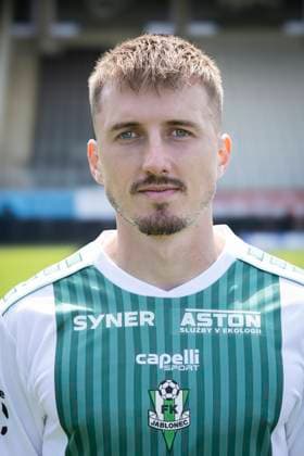 Fußball, FK Jablonec, Porträttermin 2025 2026 Jan Fortelny fotbalista tymu FK Jablonec, 16. cervence 2025, Jablonec nad Nisou. (CTKxPhoto RadekxPetrasek) CTKPhotoF202507170222201  CTKPhotoF202507170222201