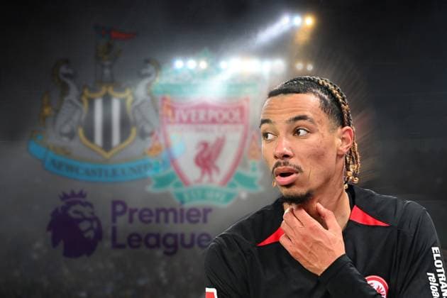 FOTOMONTAGE: Der Transferpoker um Frankfurts Hugo Ekitike wird immer heisser. Nun steigt neben Newcastle United auch der FC Liverpool aus der Premier League ein. ARCHIVFOTO.