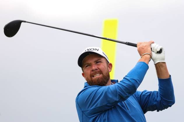 The 153rd Open Championship, Royal Portrush Golf Club, Co. Antrim 17 7 2025 Shane Lowry tees off at the 2nd Shane Lowry tees off at the 2nd 17 7 2025  Copyright: x INPHO BenxBradyx BB3_1447