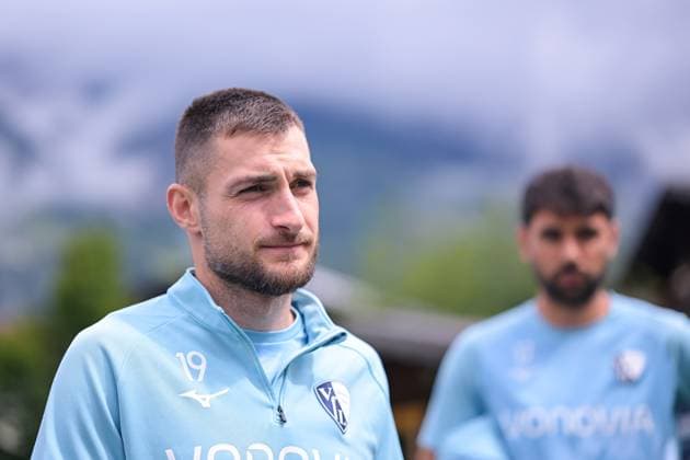 17.07.2025, Fussball, Saison 2025 2026, 2. Bundesliga, Vorbereitung, Sommertrainingslager des VfL Bochum in Scheffau am Wilden Kaiser, Matus Bero (VfL Bochum 1848) xRHR-FOTO YYx