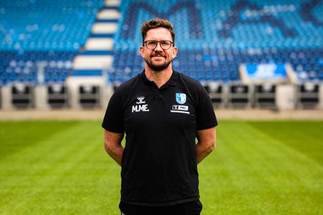 Physiotherapeut Matthias Meinel, 1. FC Magdeburg - 2. Fussball Bundesliga Porträttermin 2. BL 2025 2026 offizieller Fototermin 1. FC Magdeburg in der Avnet Arena in Magdeburg - Porträt, Portrait, Einzelbild, Deutschland, Fussball, Maenner, GER, 16.07.2025
