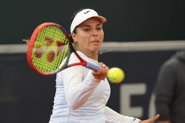 GER, Hamburg, xFSx, ATP250 Frauen-Tennistunier , MSC Hamburg Ladies Open 2025 , Achtelfinale ,17.07.2025 v.l. Viktoriya Tomova (BUL) spielt eine Vorhand Copyright: HMBxMedia FernandoxSoares