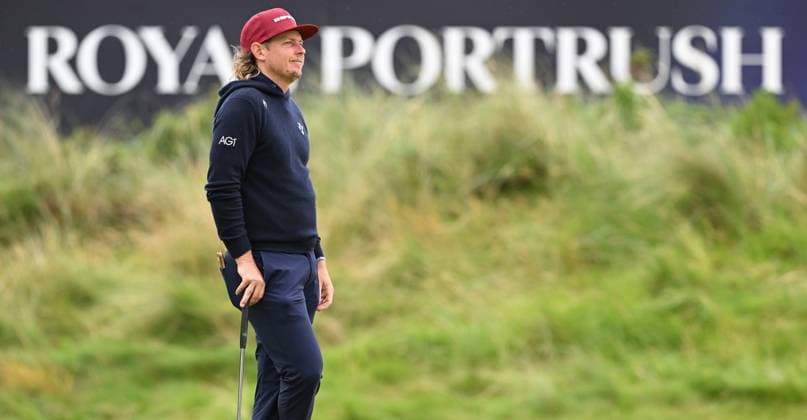 Cameron Smith on the 18th Green The Open Golf, Round 1, Royal Portrush Golf Club, County Antrim, Northern Ireland, UK - 17 Jul 2025Portrush Royal Portrush Golf Club Northern Ireland United Kingdom  Copyright: xGreigxCowie Shutterstockx 15402507az