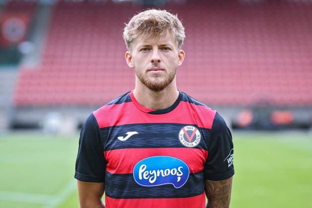 Robin Velasco; FC Viktoria Köln 1904; 3.Liga, Porträttermin, 2025 2026, 17.07.2025 Nordrhein-Westfalen Deutschland