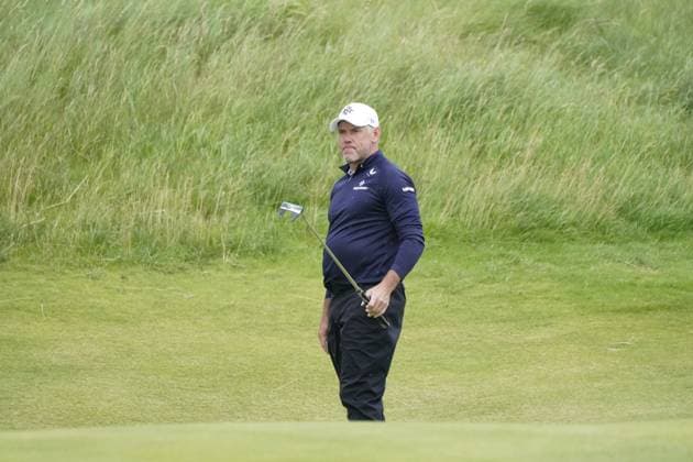 The 153rd Open Championship 2025 Lee Westwood In action on the 1st day TheÊ153rd Open Championship, Royal Portrush Golf Club (Dunluce Links) in Portrush, County Antrim, Northern Ireland, from Thursday, 17 July to Sunday, 20 July 2025. Copyright: xMarkxNewcombex