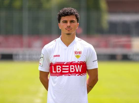 17.07.2025, Alexandre Azevedo; VfB Stuttgart II; 3.Liga, Porträttermin 2025 2026,