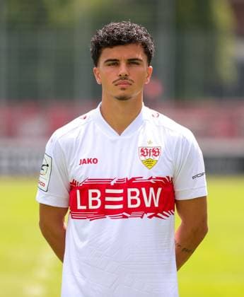 17.07.2025, Alexandre Azevedo; VfB Stuttgart II; 3.Liga, Porträttermin 2025 2026,