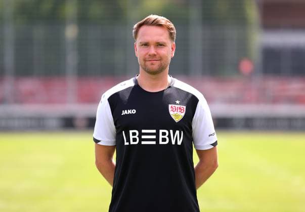 17.07.2025, Co-Trainer Analyse Mischa Leibfarth; VfB Stuttgart II; 3.Liga, Porträttermin 2025 2026,