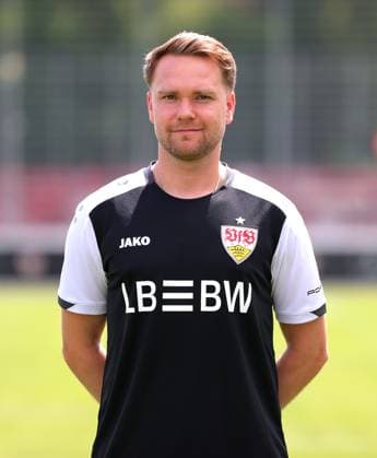 17.07.2025, Co-Trainer Analyse Mischa Leibfarth; VfB Stuttgart II; 3.Liga, Porträttermin 2025 2026,
