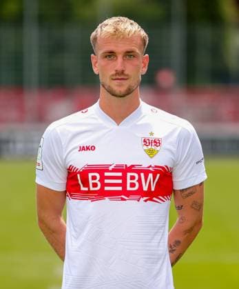 17.07.2025, Alexander Groiß; VfB Stuttgart II; 3.Liga, Porträttermin 2025 2026,