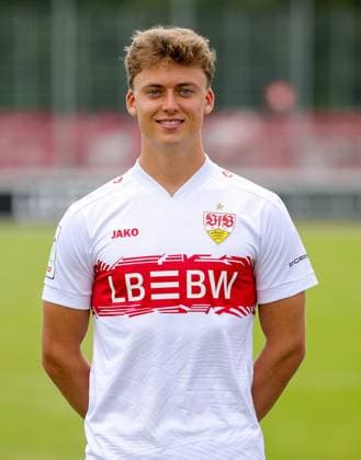 17.07.2025, Paulo Fritschi; VfB Stuttgart II; 3.Liga, Porträttermin 2025 2026,