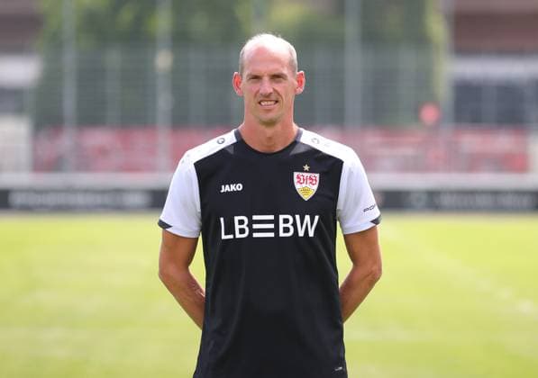 17.07.2025, Co-Trainer Oliver Barth; VfB Stuttgart II; 3.Liga, Porträttermin 2025 2026,