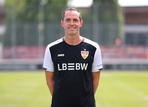 17.07.2025, Torwart-Trainer Markus Krauss; VfB Stuttgart II; 3.Liga, Porträttermin 2025 2026,