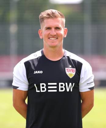 17.07.2025, Reha und Athletiktrainer Timm Zudrell; VfB Stuttgart II; 3.Liga, Porträttermin 2025 2026,