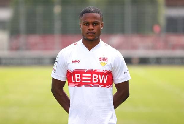 17.07.2025, Abdenego Nankishi; VfB Stuttgart II; 3.Liga, Porträttermin 2025 2026,
