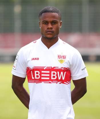 17.07.2025, Abdenego Nankishi; VfB Stuttgart II; 3.Liga, Porträttermin 2025 2026,
