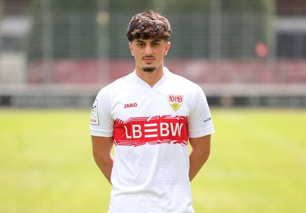 17.07.2025, Semih Kara; VfB Stuttgart II; 3.Liga, Porträttermin 2025 2026,