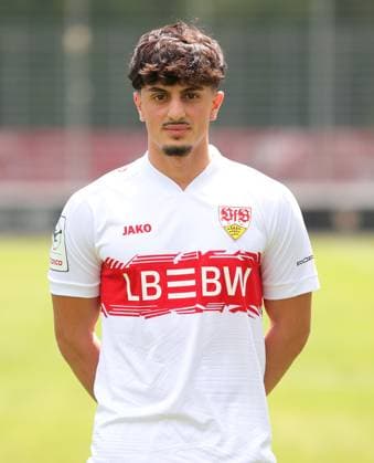 17.07.2025, Semih Kara; VfB Stuttgart II; 3.Liga, Porträttermin 2025 2026,