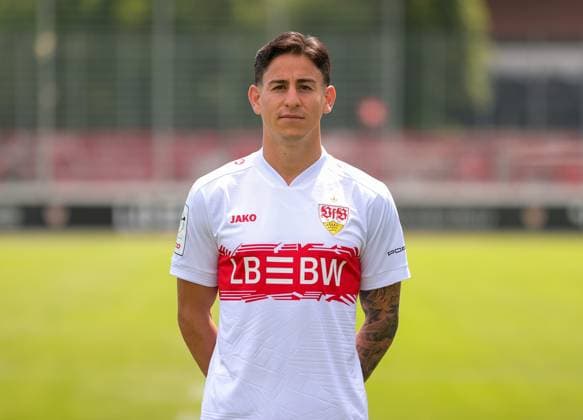 17.07.2025, Nicolas Sessa; VfB Stuttgart II; 3.Liga, Porträttermin 2025 2026,