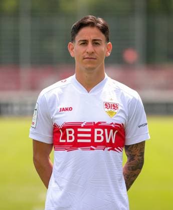 17.07.2025, Nicolas Sessa; VfB Stuttgart II; 3.Liga, Porträttermin 2025 2026,