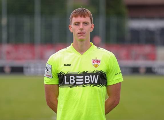 17.07.2025, Jerik von der Felsen; VfB Stuttgart II; 3.Liga, Porträttermin 2025 2026,