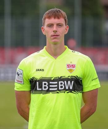 17.07.2025, Jerik von der Felsen; VfB Stuttgart II; 3.Liga, Porträttermin 2025 2026,